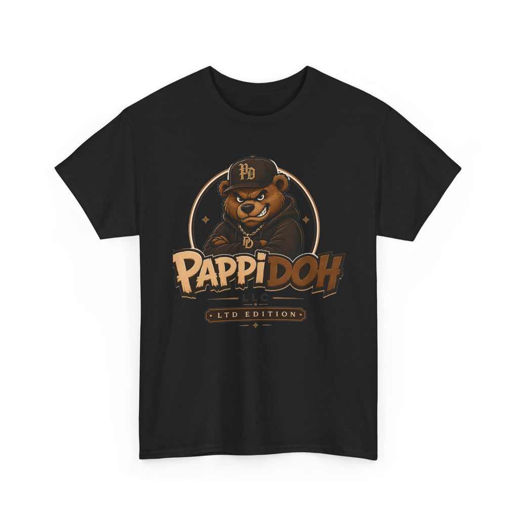 PappiDoh Mad Bear Logo T-Shirt