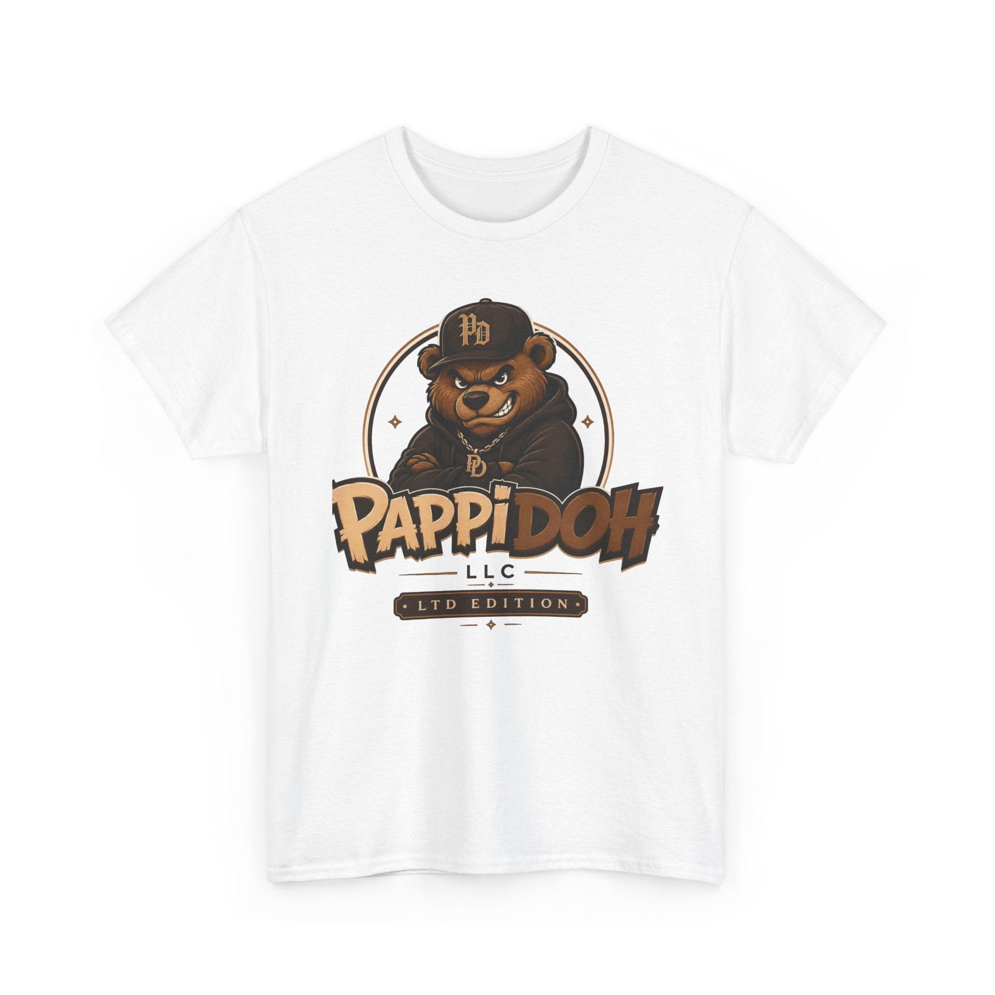 PappiDoh Mad Bear Logo T-Shirt
