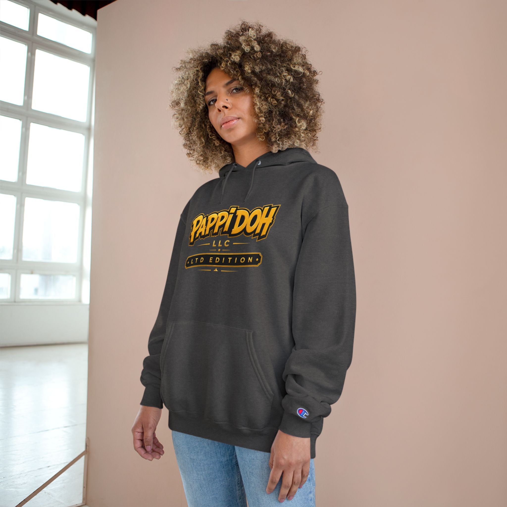 Hoodie — Pappi Doh LTD Edition Champion Logo Pullover