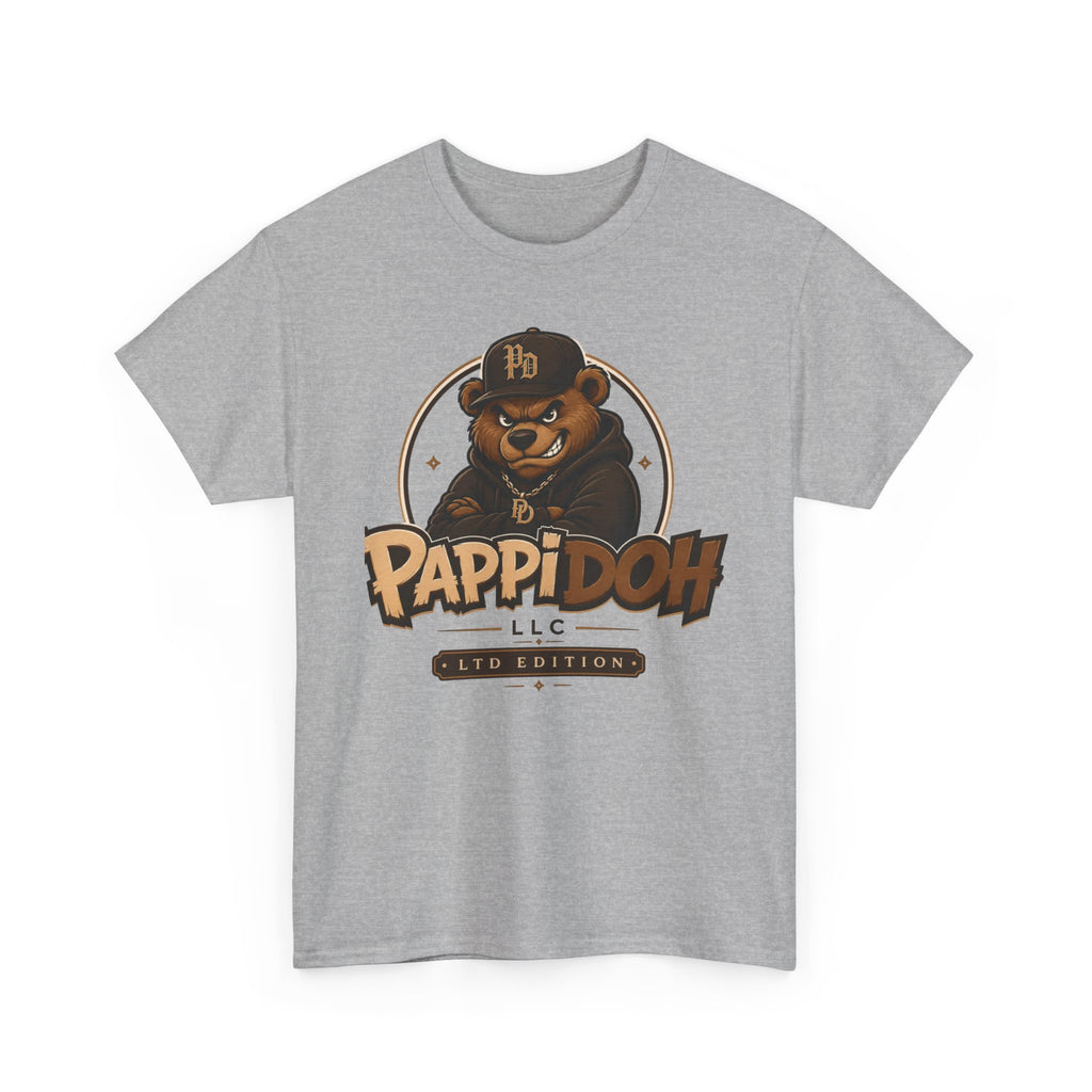 PappiDoh Mad Bear Logo T-Shirt