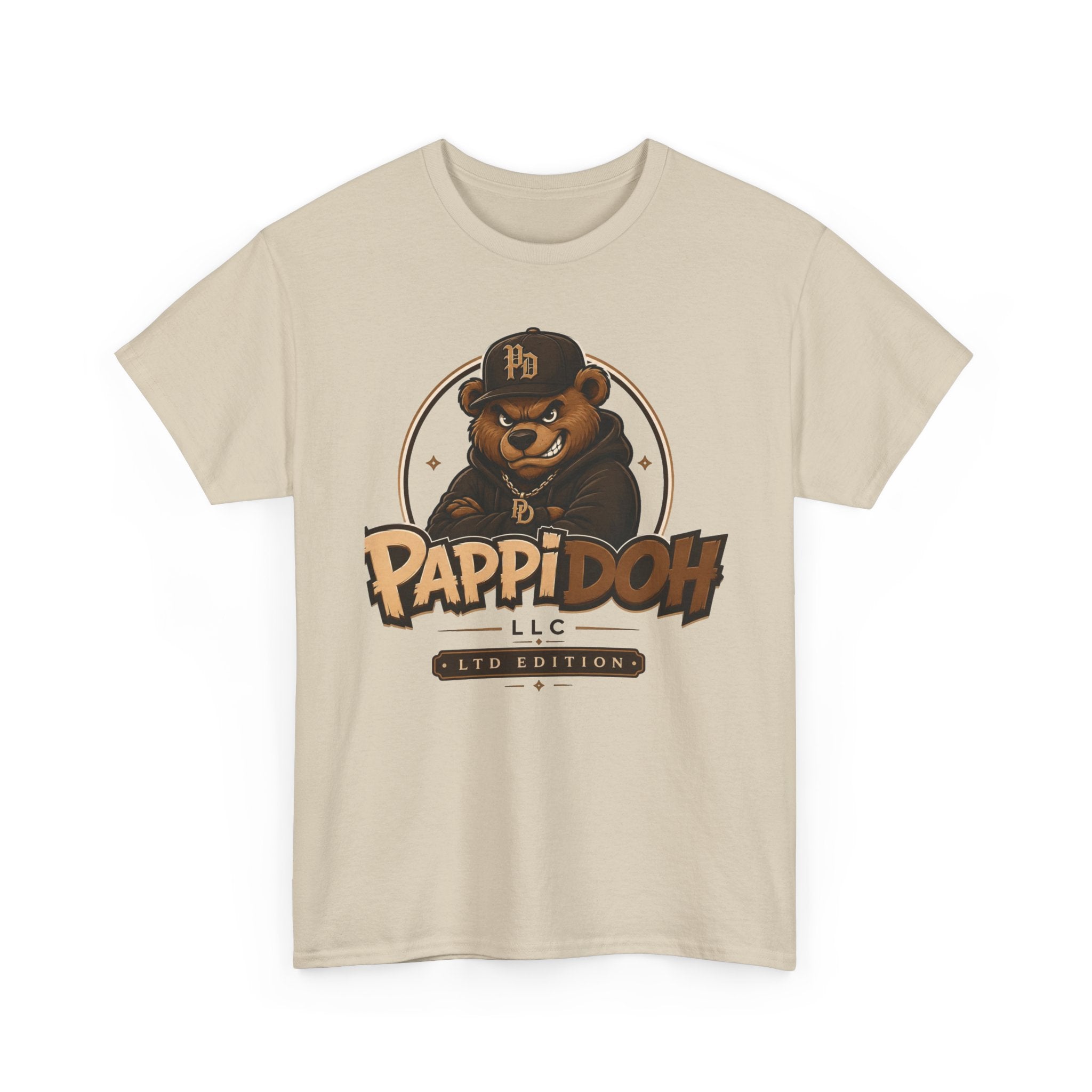 PappiDoh Mad Bear Logo T-Shirt