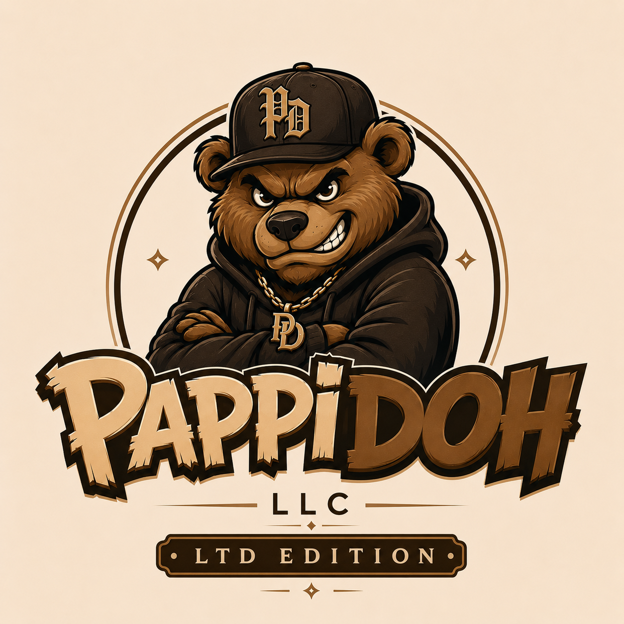 PappiDoh Mad Bear T-shirt